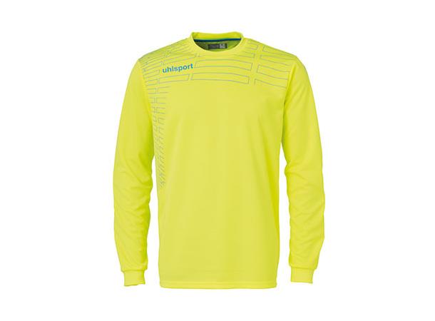 Uhlsport Match Gk Shirt Fluo Gul Xxs/Xs Keepertrøye med beskyttelse for albue